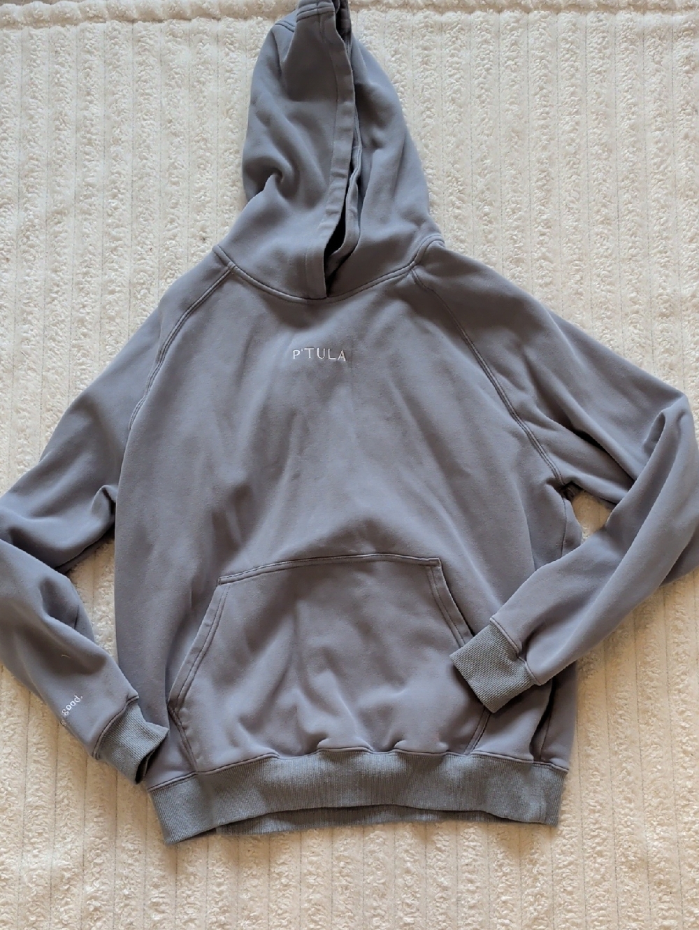 P'tula Hoodie in Light Gray